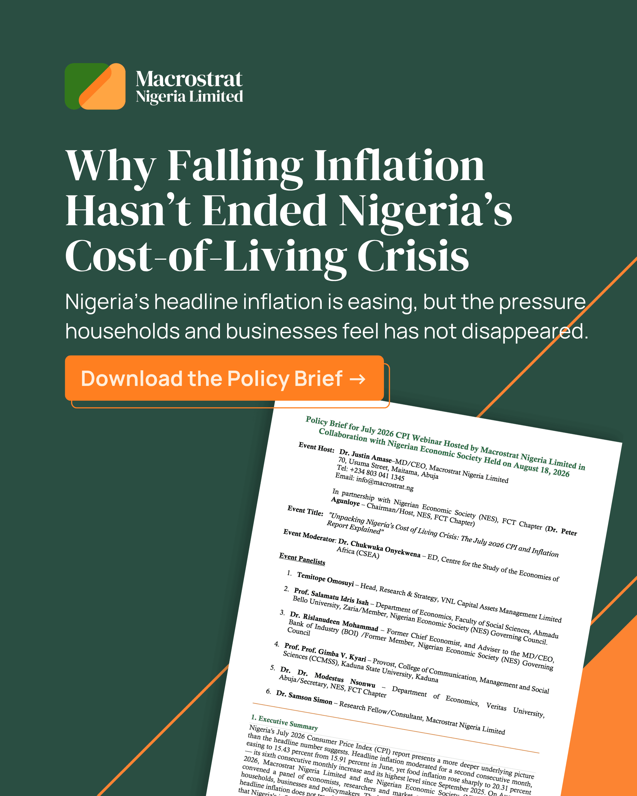 Why Falling Inflation Hasn’t Ended Nigeria’s Cost-of-Living Crisis