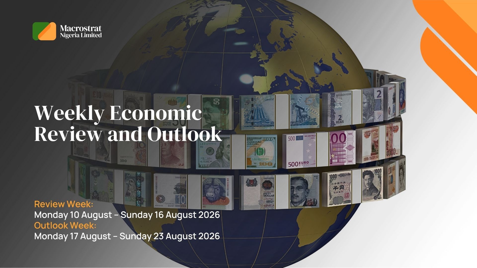 Weekly Economic Review and Outlook: 16 August – 23 August